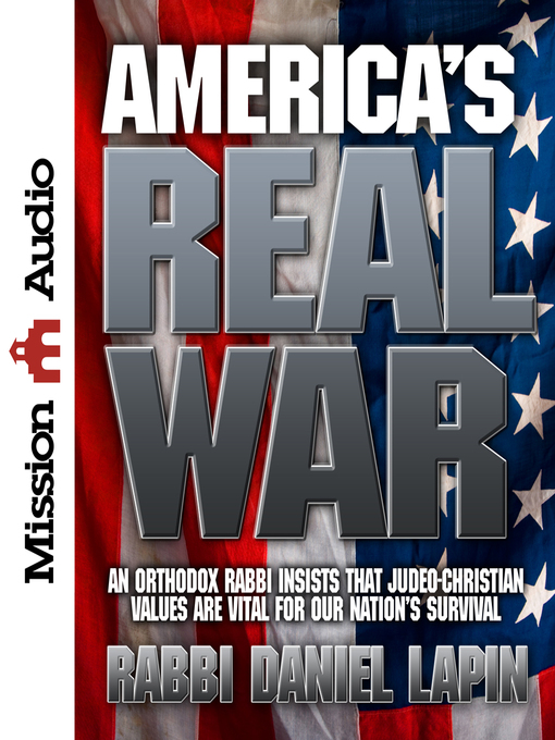Title details for America's Real War by Rabbi Daniel Lapin - Available